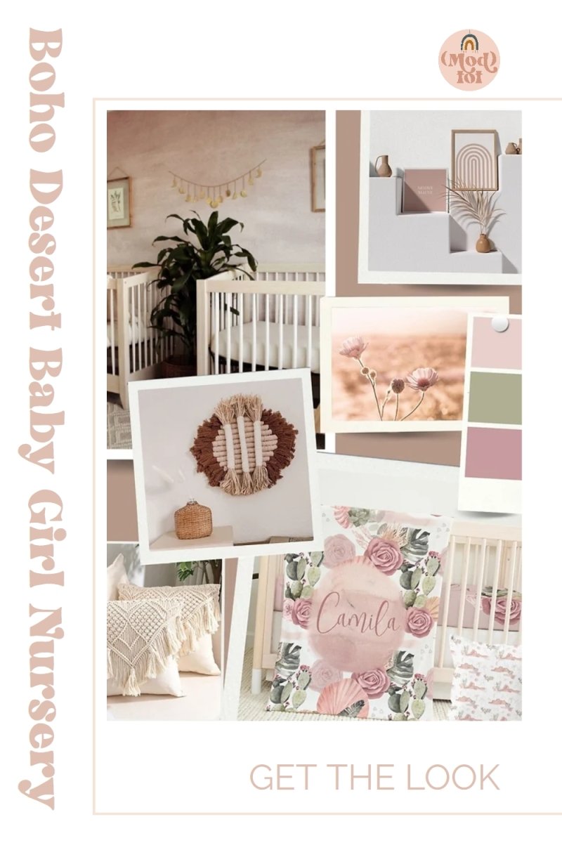 Get The Look: Boho Desert Baby Girl Nursery - Modified Tot