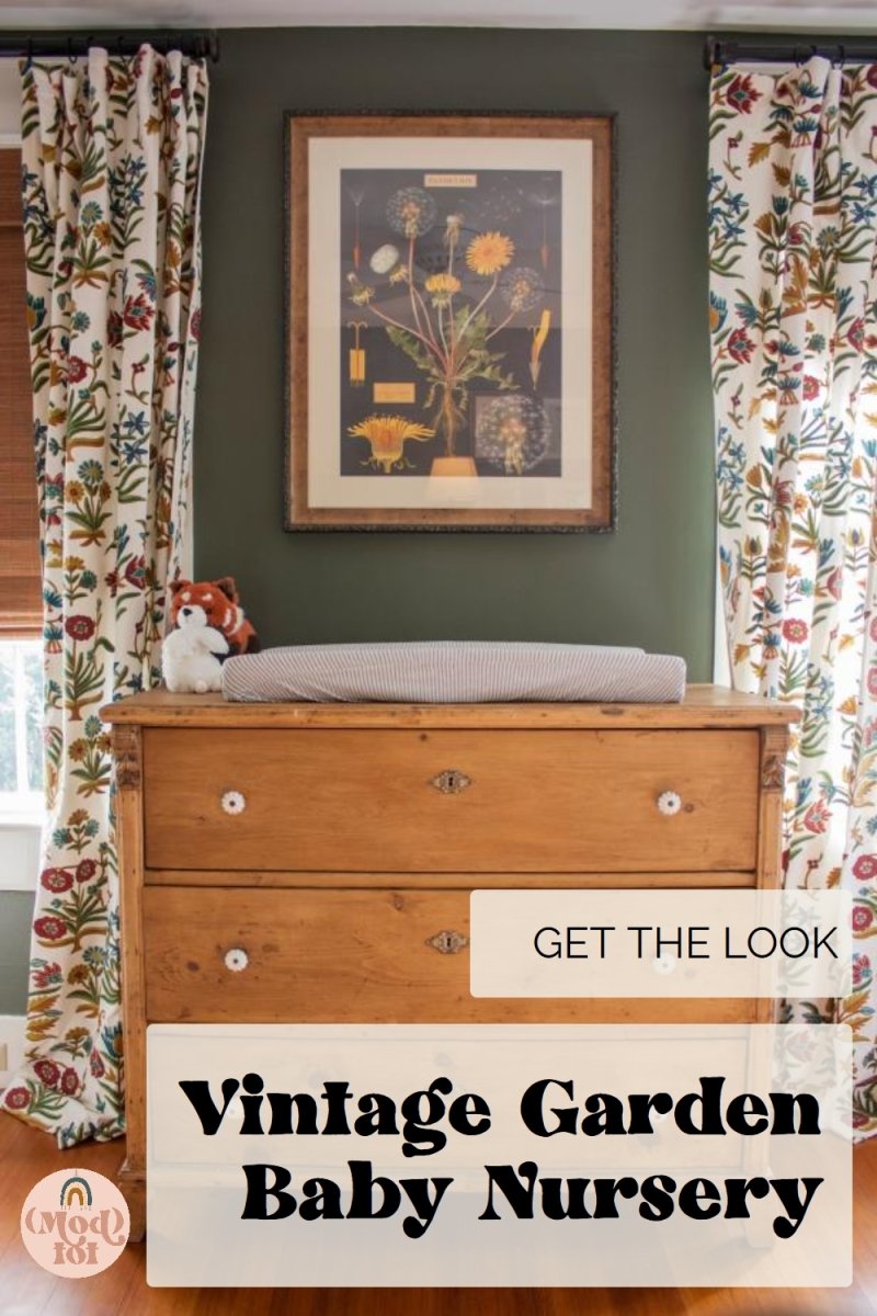 Get the Look: Vintage Garden Baby Nursery - Modified Tot