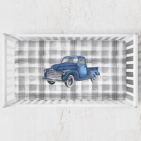 Vintage Truck Nursery Starter Crib Bedding Set