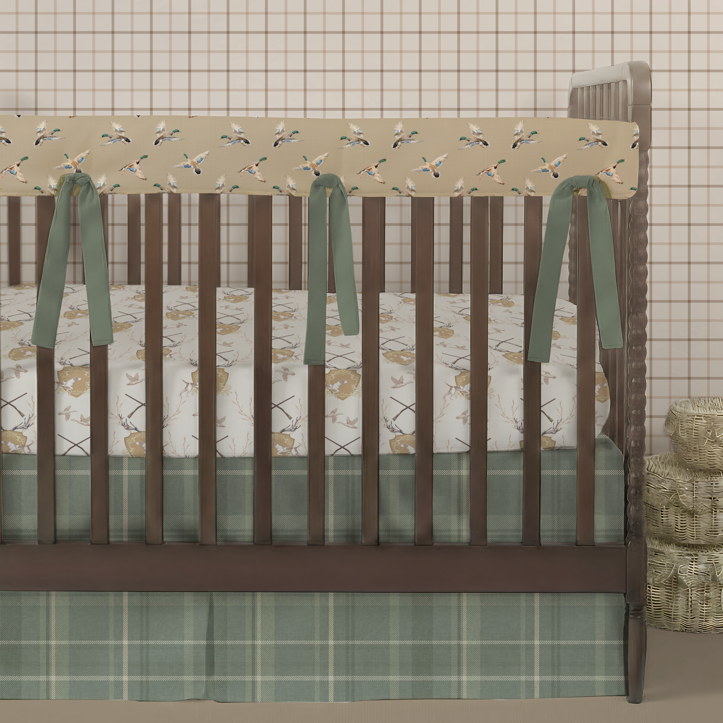 Crib Bedding Set | Heritage Crest