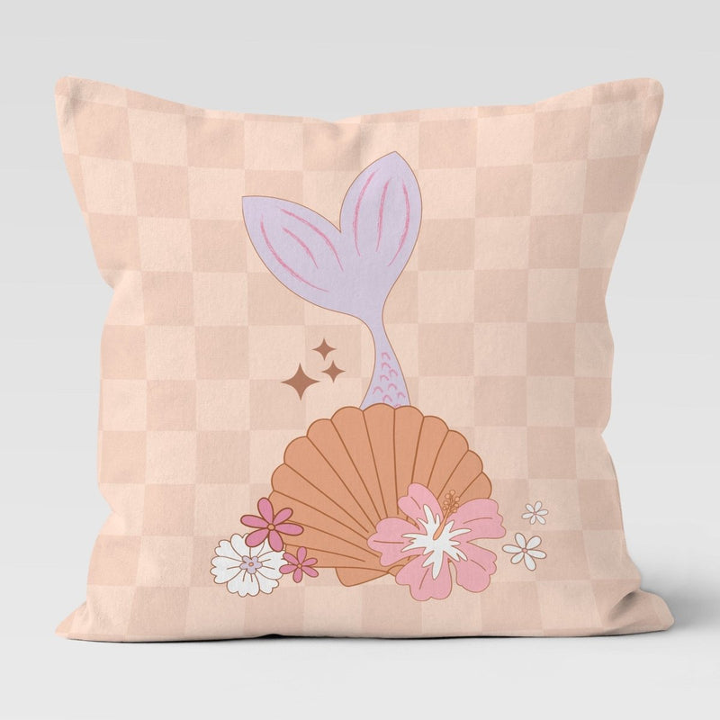 Boho Mermaids Throw Pillow - Boho Mermaids, gender_girl, Theme_Boho