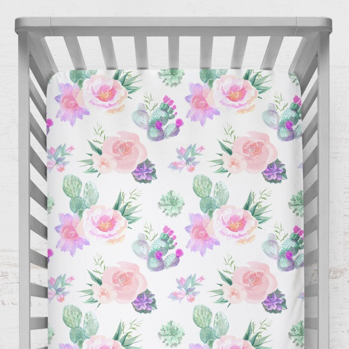 Cactus Floral Nursery Collection - Cactus Floral, gender_girl, text