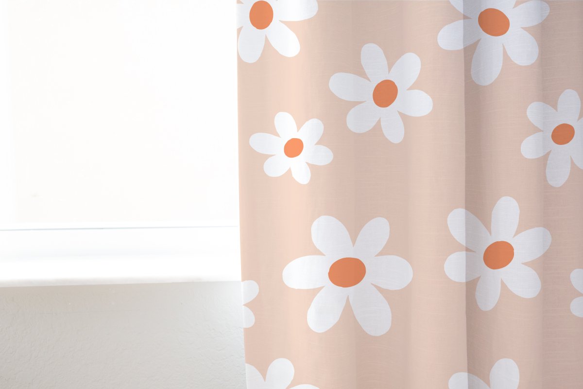 Daisy Curtain Panel Curtain Panels, Daisy Nursery Collection