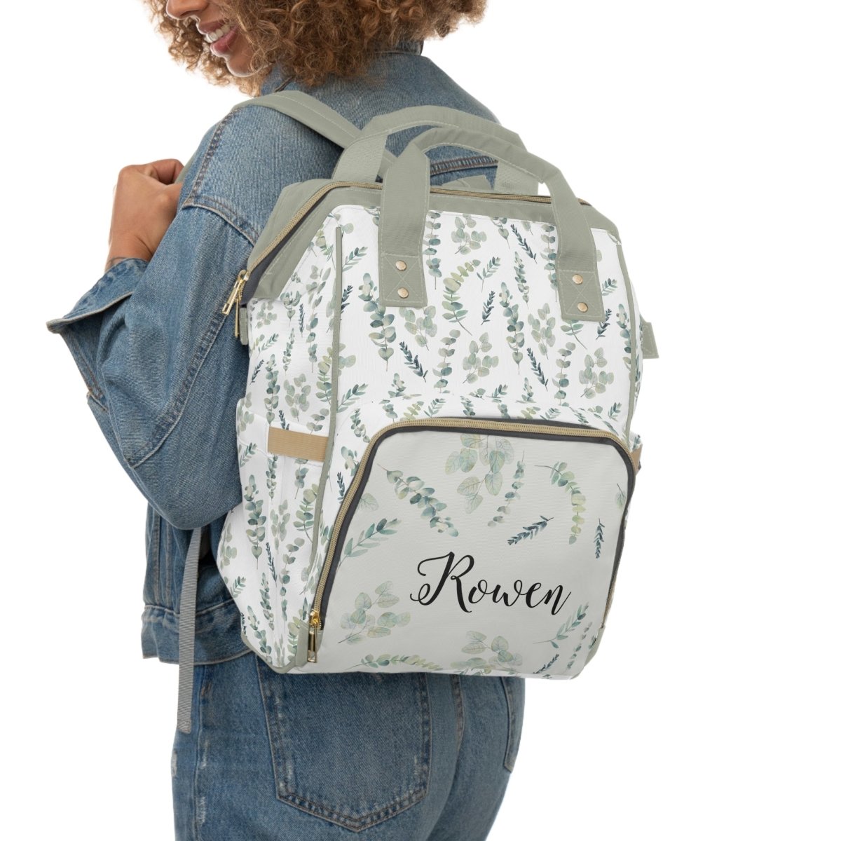 Going Green Personalized Backpack Diaper Bag - gender_boy, gender_girl, gender_neutral