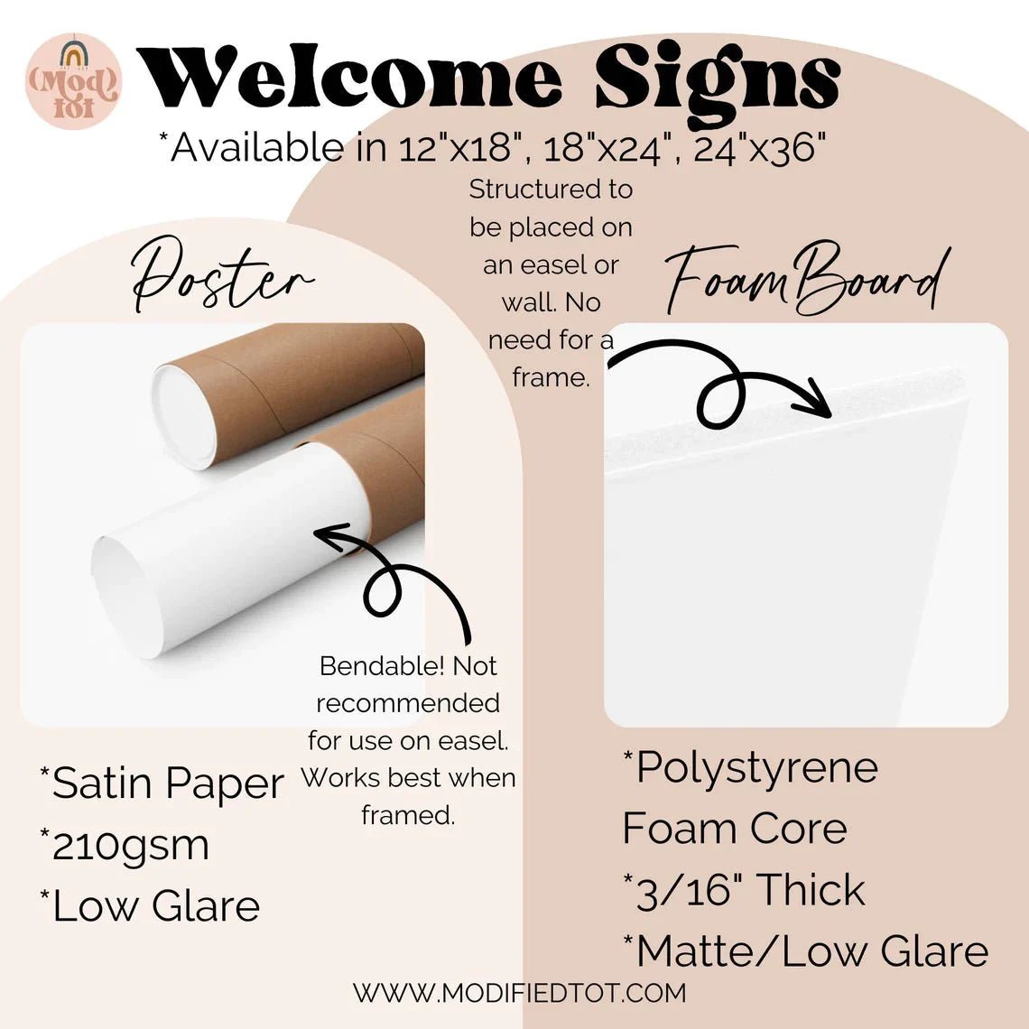 Highland Cow Floral Shower Welcome Sign - gender_girl, Highland Cow Floral, text