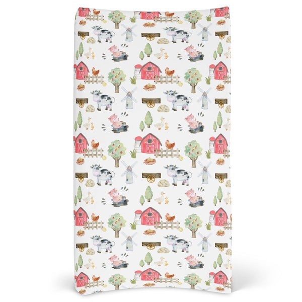 On the Farm Changing Pad Cover - gender_boy, gender_neutral, On the Farm