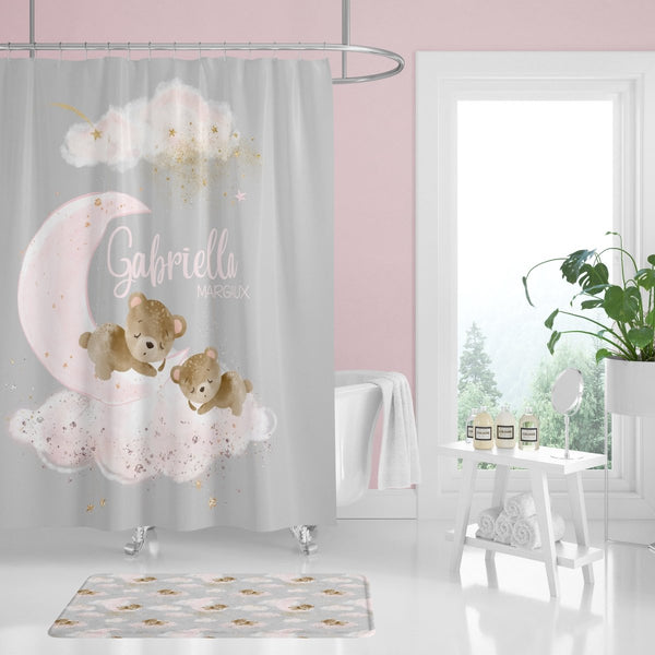 Pink Teddy Bear Bathroom Collection - gender_girl, Pink Teddy Bear,