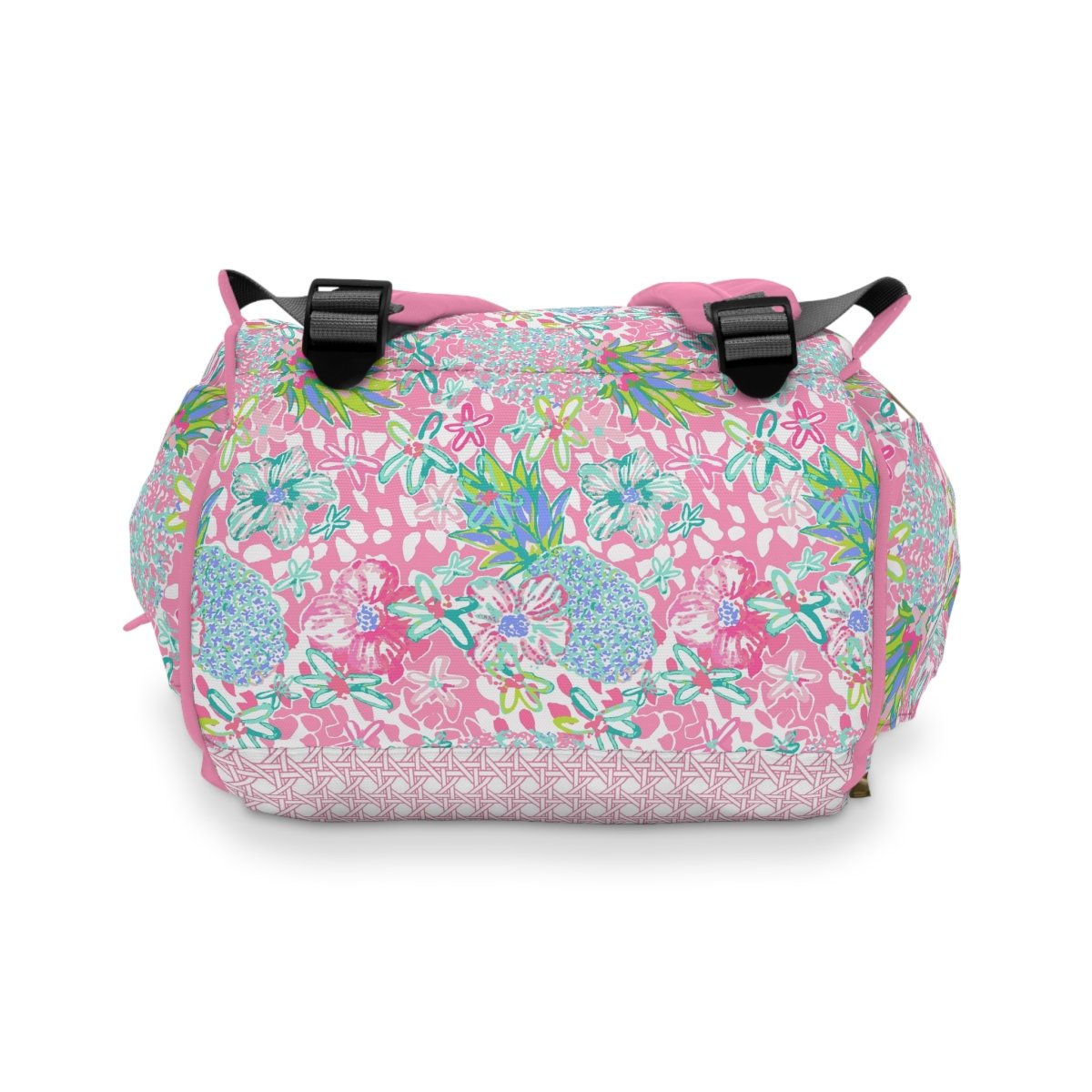 Preppy Summer Personalized Backpack Diaper Bag - gender_girl, Preppy Summer, text