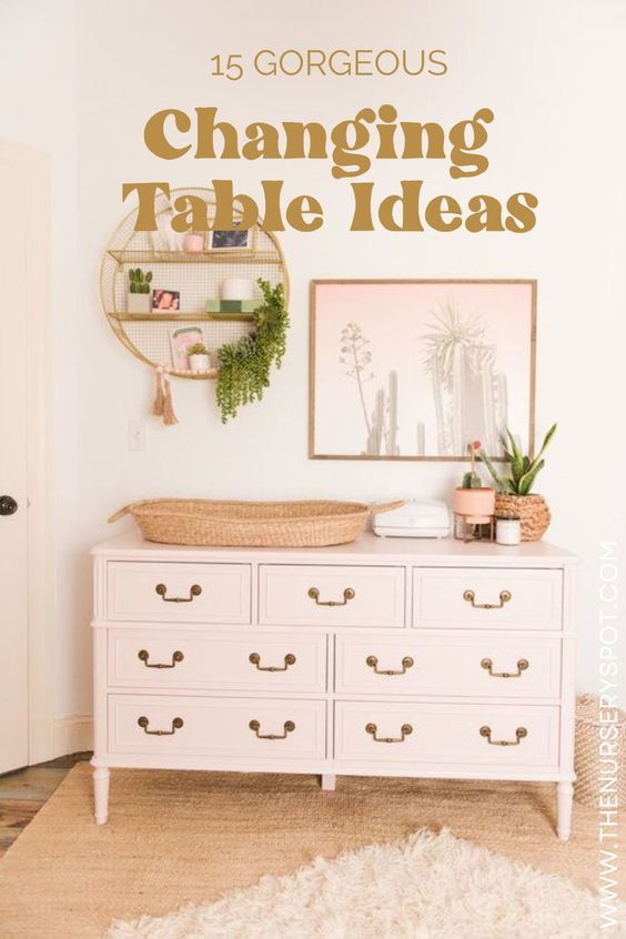 Round Up: 15 Gorgeous Changing Table Ideas - Modified Tot