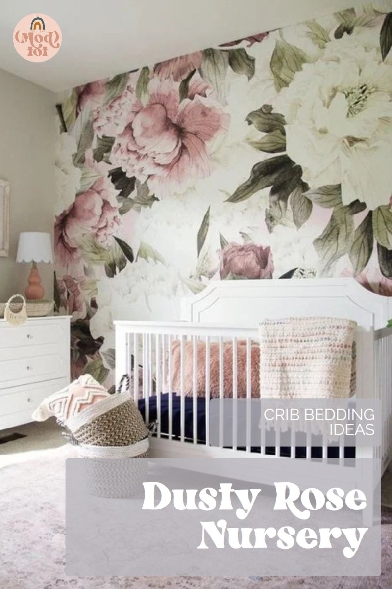 Dusty Rose Nursery: Crib Bedding Ideas - Modified Tot