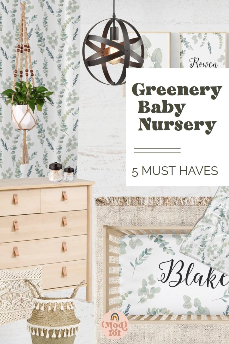 Get the Look: Greenery Crib Bedding Collection - Modified Tot