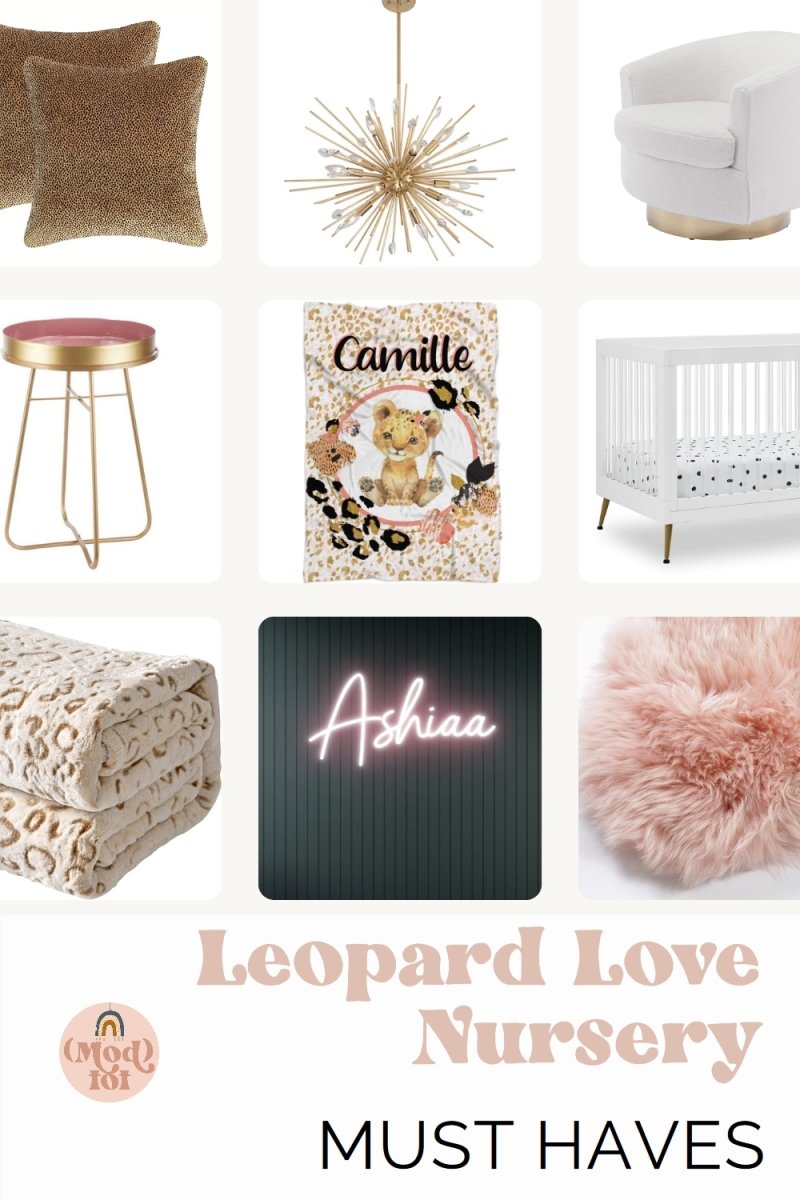 Get The Look: Must Haves for your Leopard Baby Girl Nursery - Modified Tot