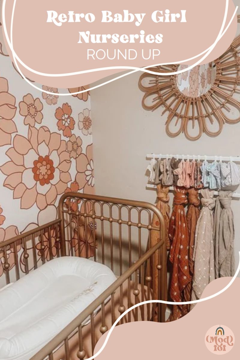 Round Up: Groovy Baby Girl Nurseries - Modified Tot