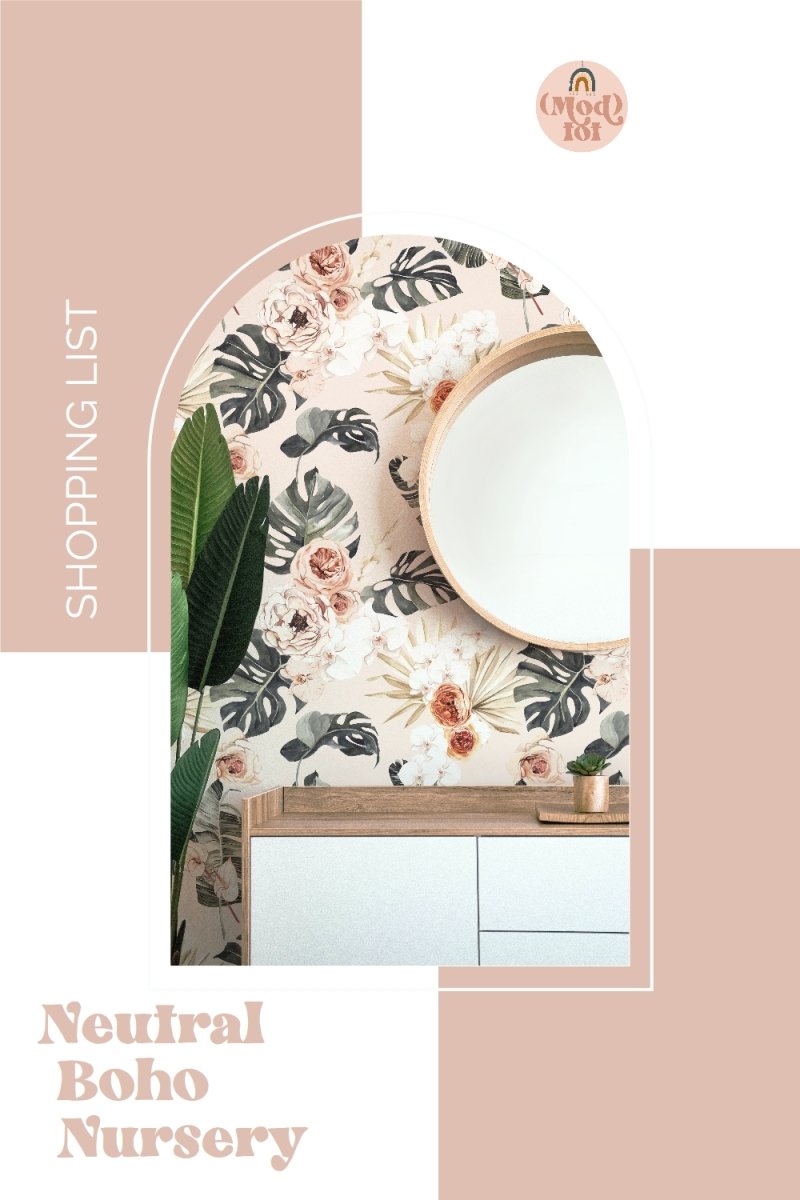 Shopping List: Neutral Boho Nursery - Modified Tot