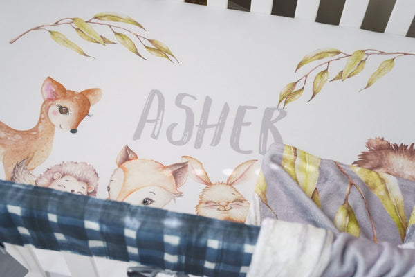 Personalized Crib Sheets - Modified Tot