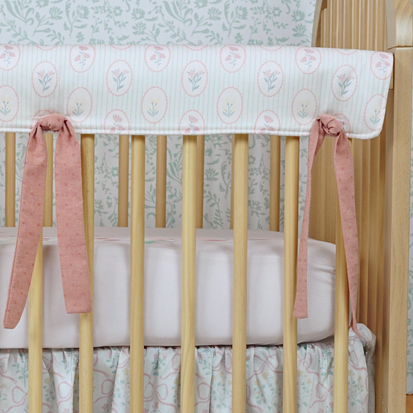 Crib Rail Cover | Garden Cameo