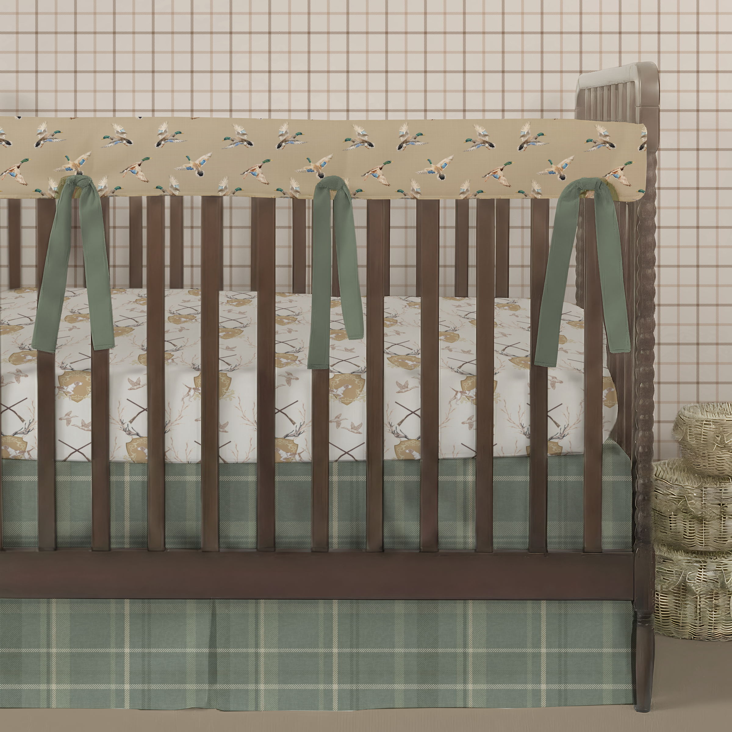 Crib Bedding Set | Heritage Crest