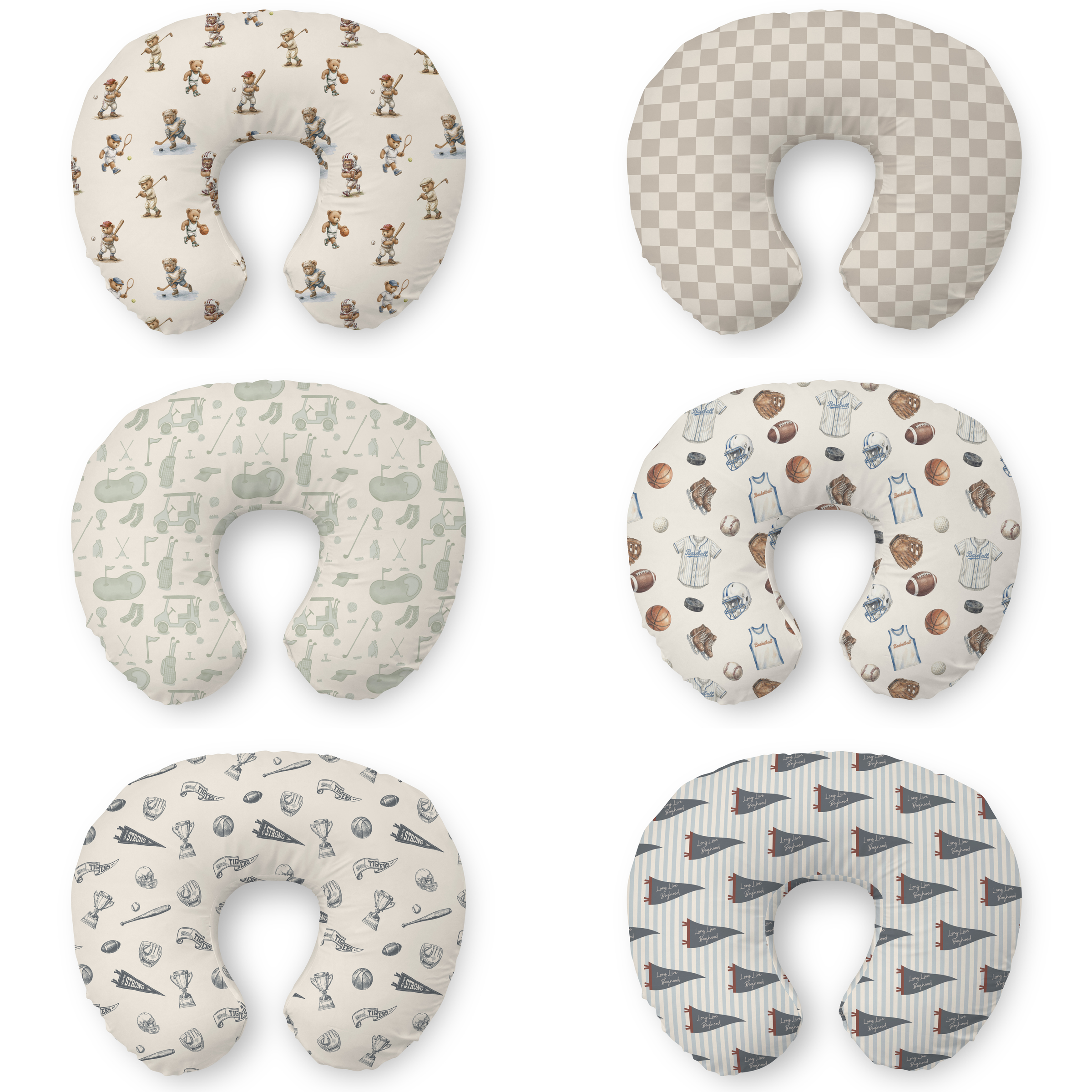 Nursing Pillow Cover | Long Live Boyhood