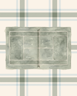 Nursery Art | Tennis Court