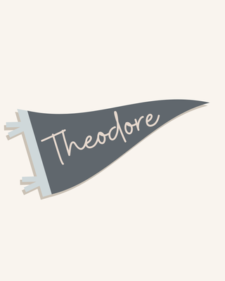 Nursery Art | Personalized Pennant