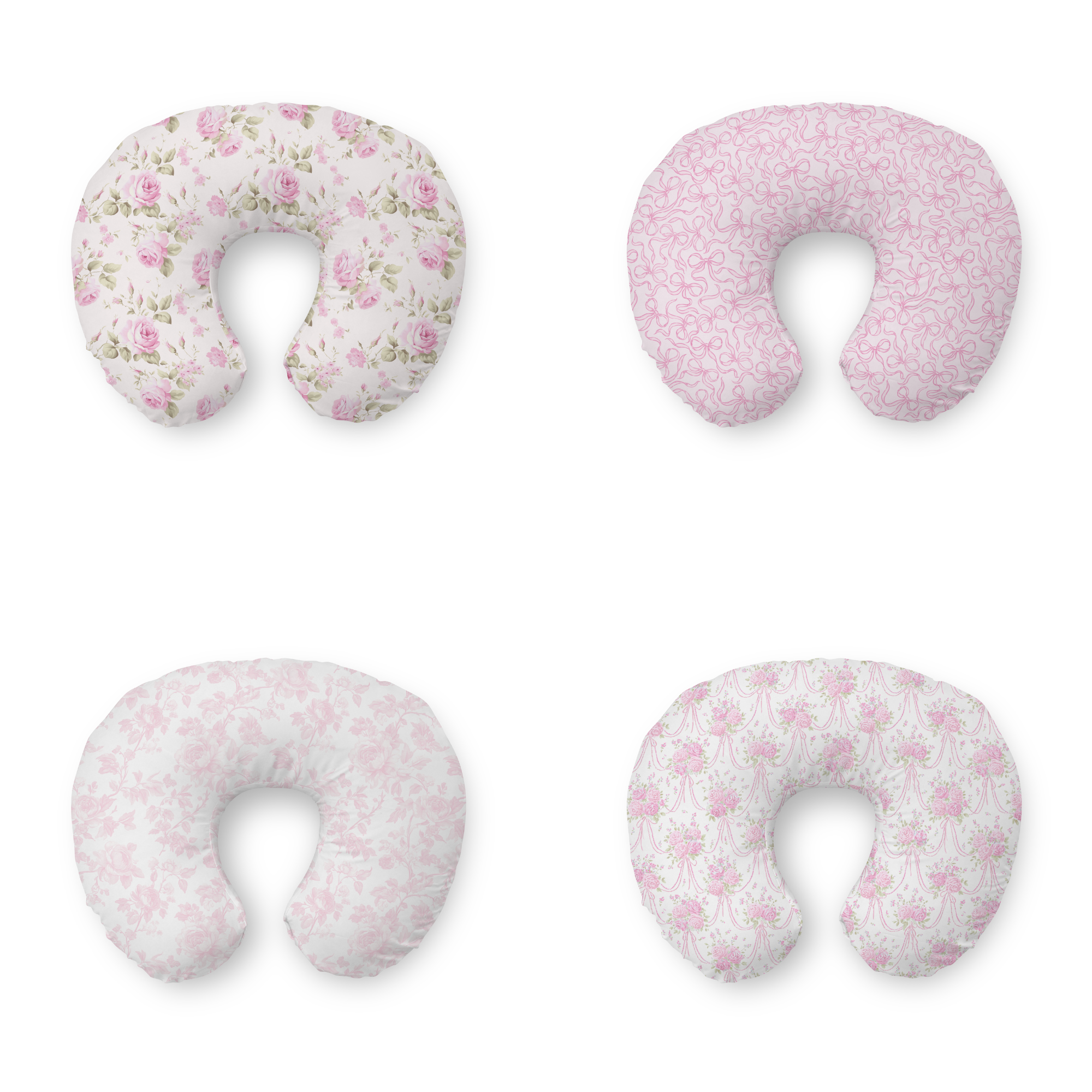 Nursing Pillow Cover | Pretty in Pink