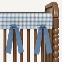 Crib Rail Cover | Riverbend Check