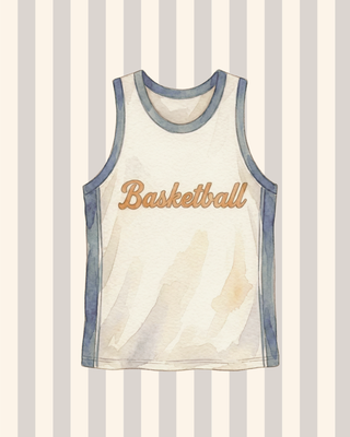 Nursery Art | Basketball Jersey