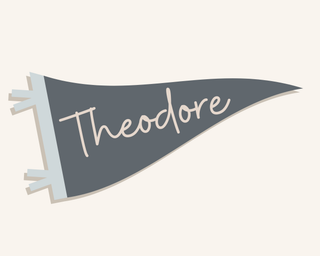 Nursery Art | Personalized Pennant