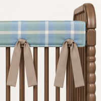 Crib Rail Cover | Field Club Plaid