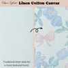 a close up of a sheet of paper with flowers on it