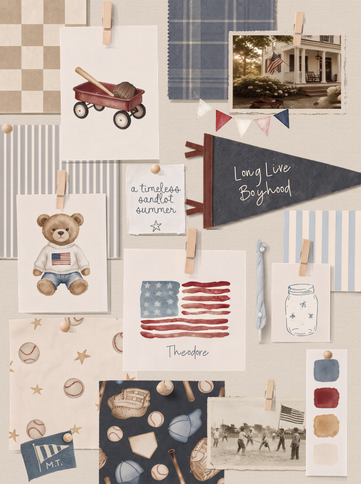 Chapter inspiration board