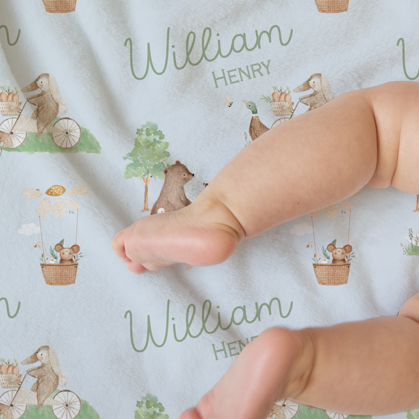 Minky Blanket | Storybook Parade Pattern