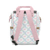 Backpack Diaper Bag | Preppy Heirloom Crest