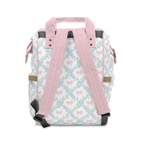 Backpack Diaper Bag | Preppy Heirloom Crest