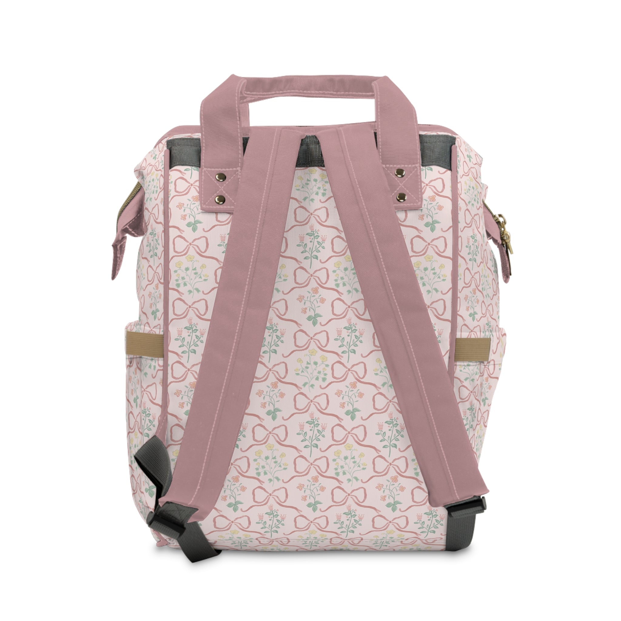Backpack Diaper Bag | Garden Ribbon