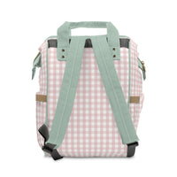 Backpack Diaper Bag | Tulip Meadow Gingham