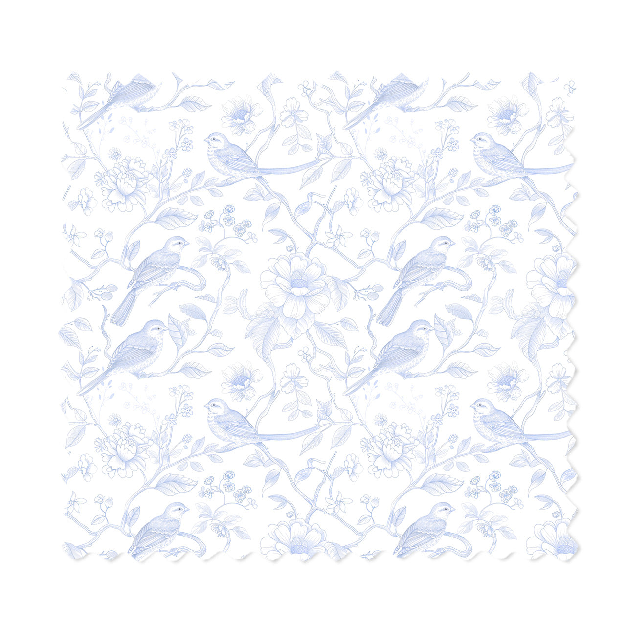Bluebird Toile Swatch