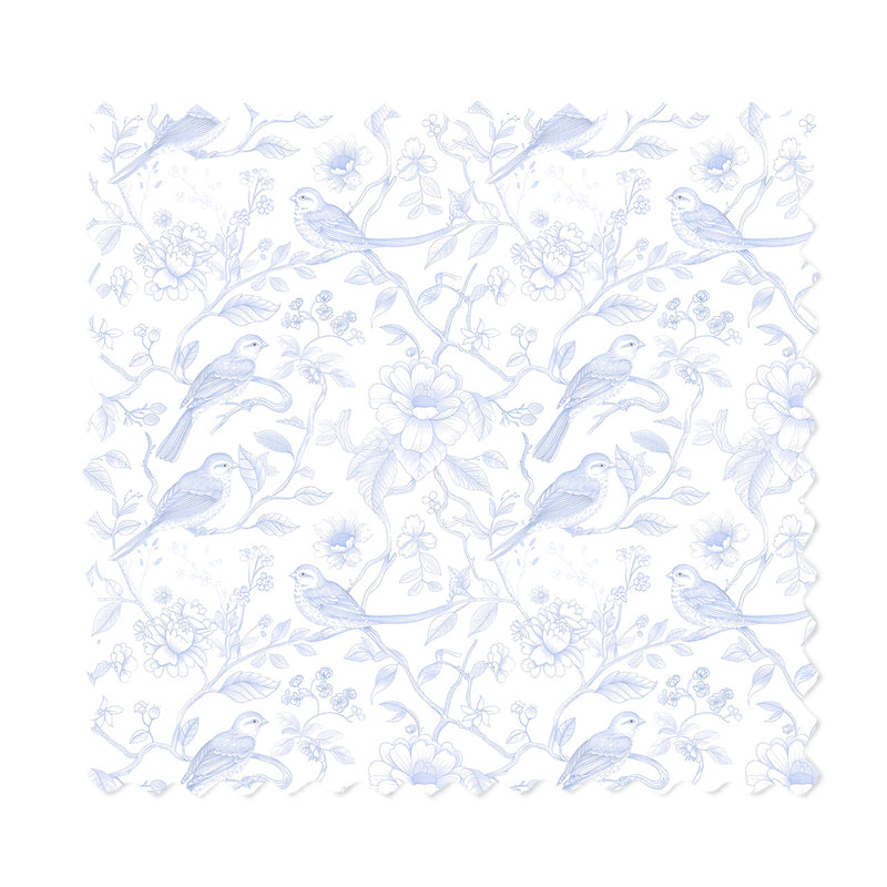 Bluebird Toile Swatch