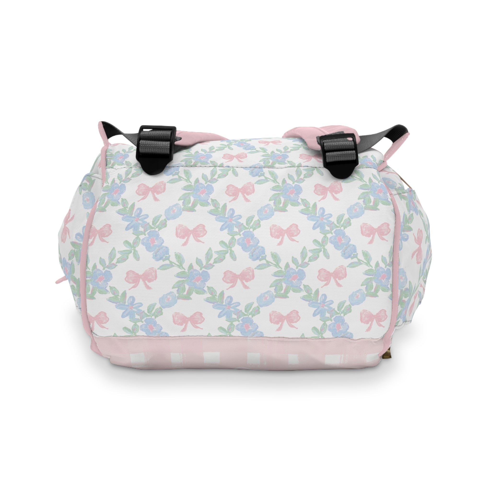 Backpack Diaper Bag | Preppy Heirloom Crest