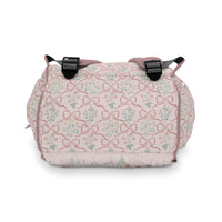Backpack Diaper Bag | Garden Ribbon