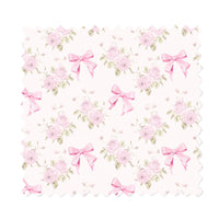 Ruffled Crib Skirt | Blushing Trellis