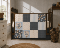 Organic Cotton Baby Quilt | Play Ball