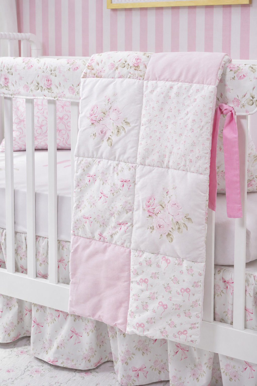 Crib Bedding Set | Garden Floral
