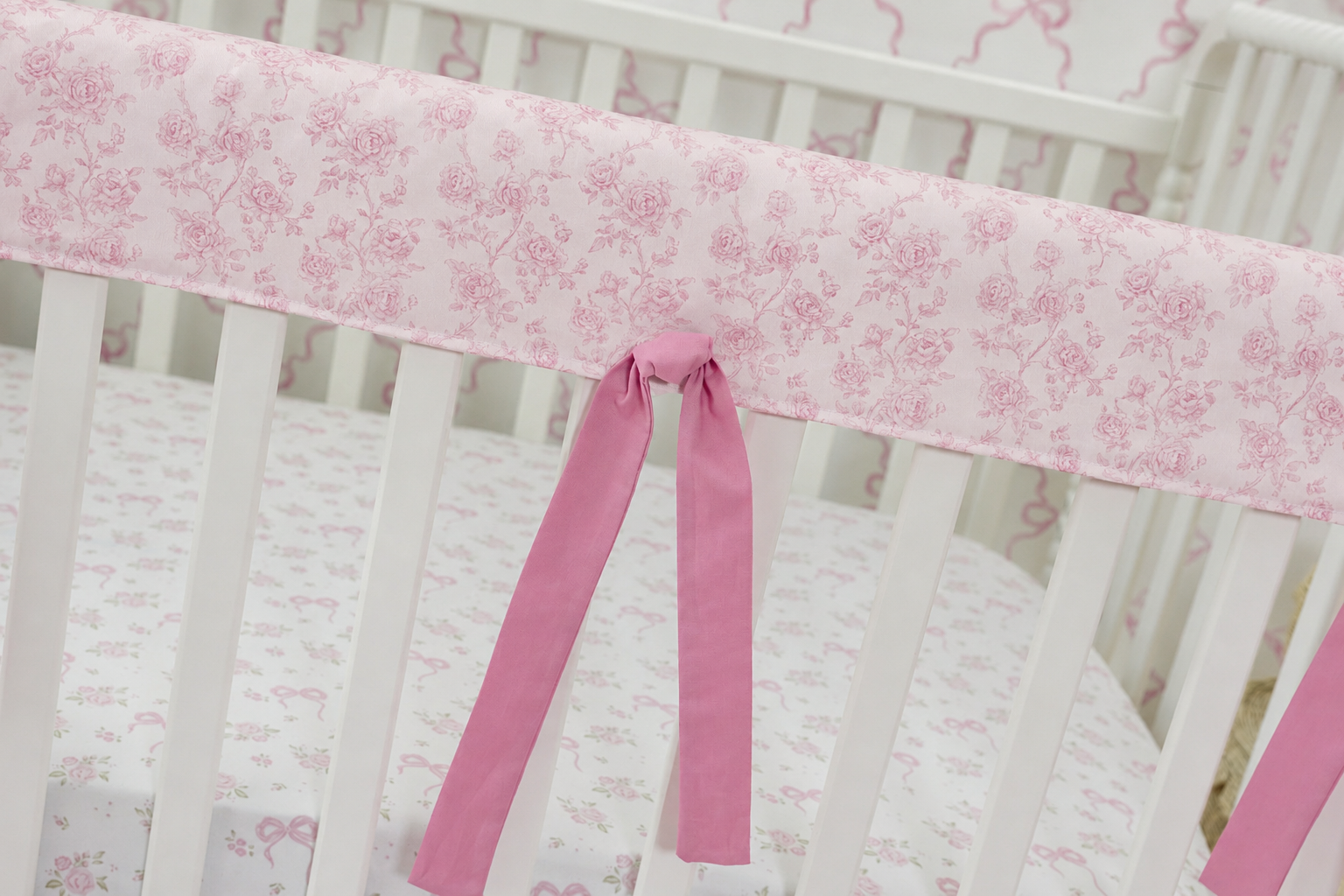 Crib Bedding Set | Pink Parlor