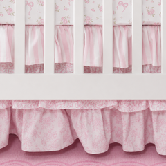 Ruffled Crib Skirt | Pink Parlor