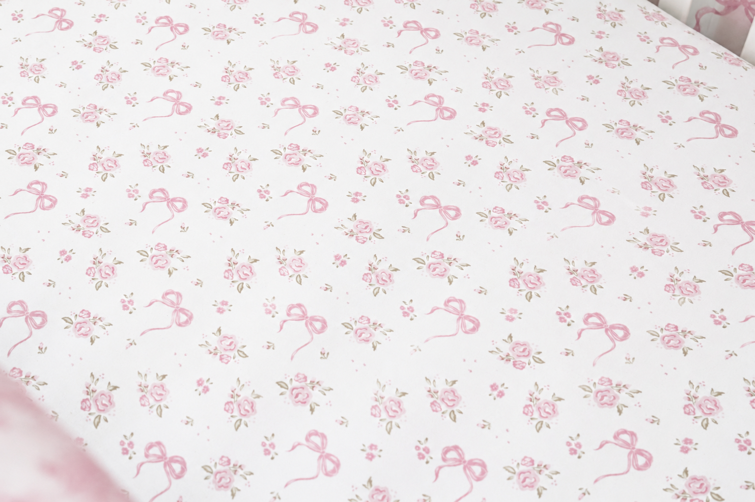 Crib Bedding Set | Pink Parlor