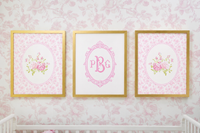 Nursery Art Trio | Pink Parlor