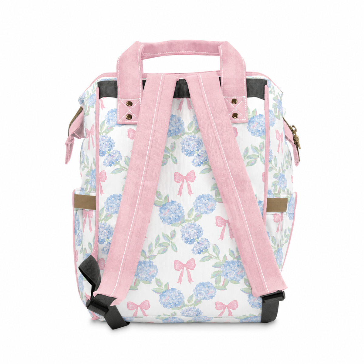 Backpack Diaper Bag | Preppy Heirloom Crest