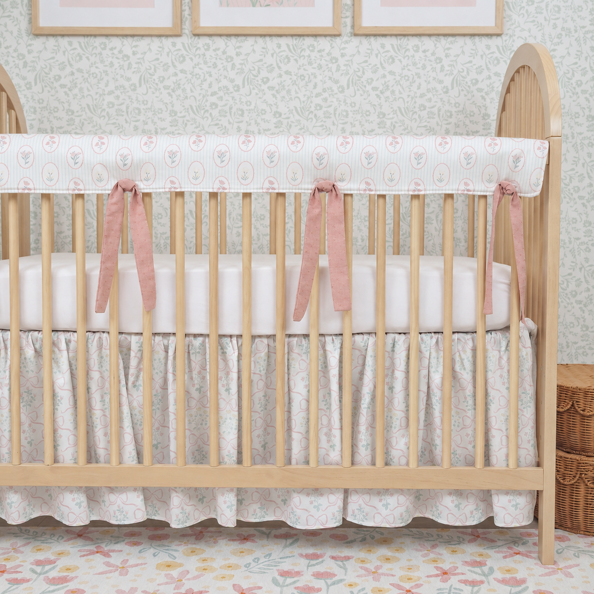 Crib Bedding Set | Garden Cameo