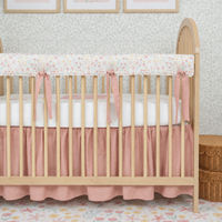 Crib Bedding Set | Ditzy Floral Sunset